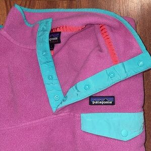 Patagonia Synchilla button quarter zip!